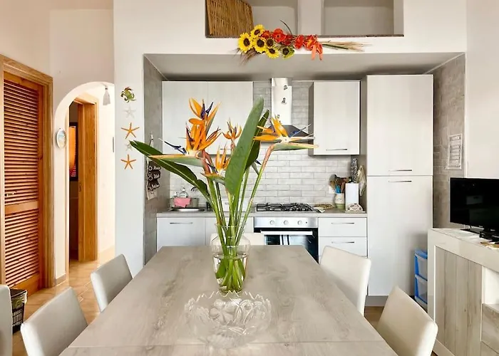 Casa Eos - Piano Terra Fronte Mare Nyaraló Marina di Pescoluse