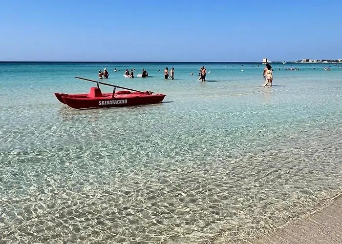 Casa Eos - Piano Terra Fronte Mare * Marina di Pescoluse